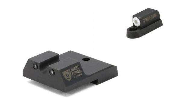 Sights Lasers Night Fision LLC Ready Series Perfect Dot NS Setw/White Front + U Black Rear for CZ-USA P-10 C